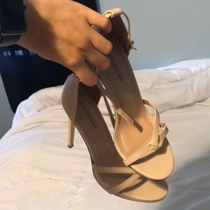 Pale Tan High Heels